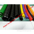 Spiral hose protector for hydraulic hose